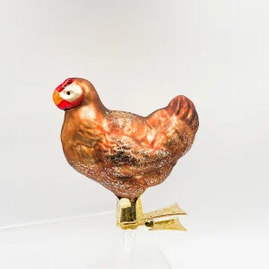 Hanco Braunes Huhn auf Clip