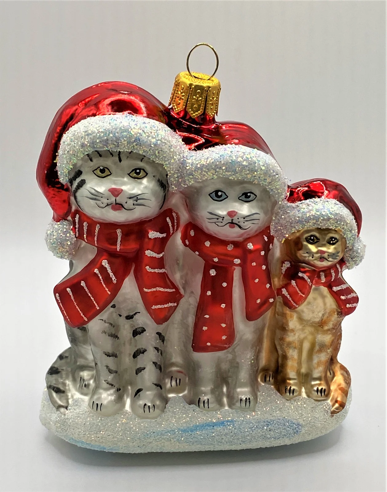 Hanco Katzenfamilie freut sich auf Weihnachten