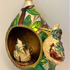 Wiktoria Zwei Vögel im Vogelnest