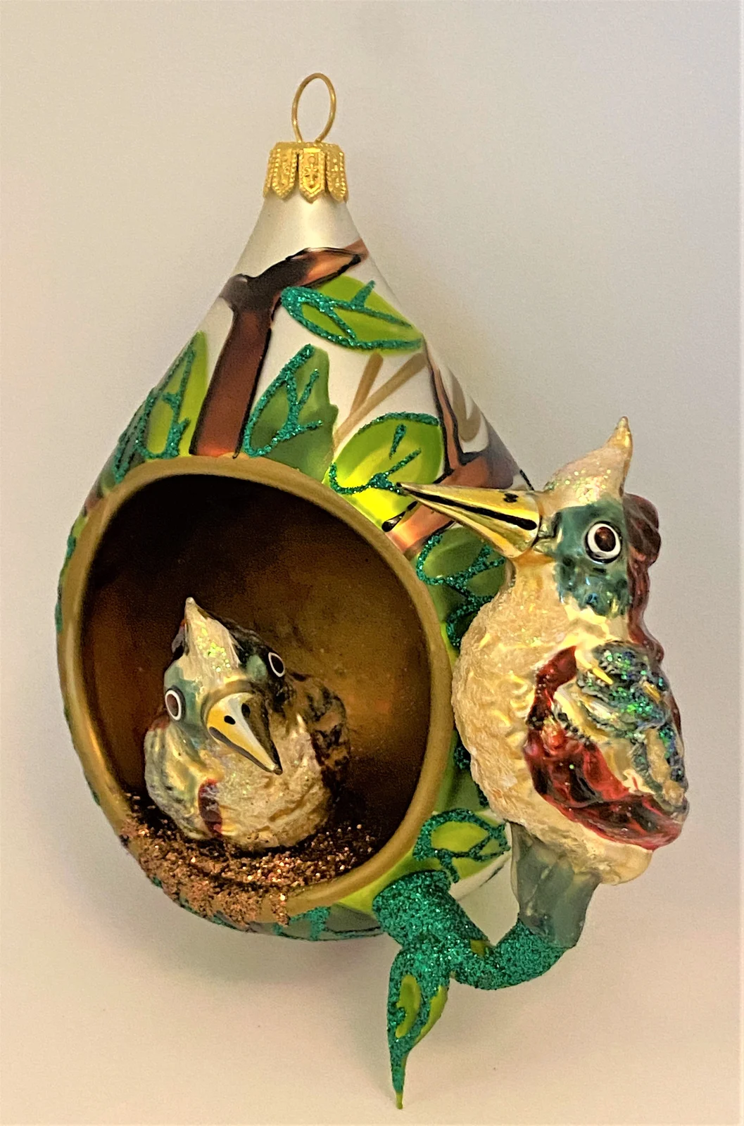 Wiktoria Zwei Vögel im Vogelnest