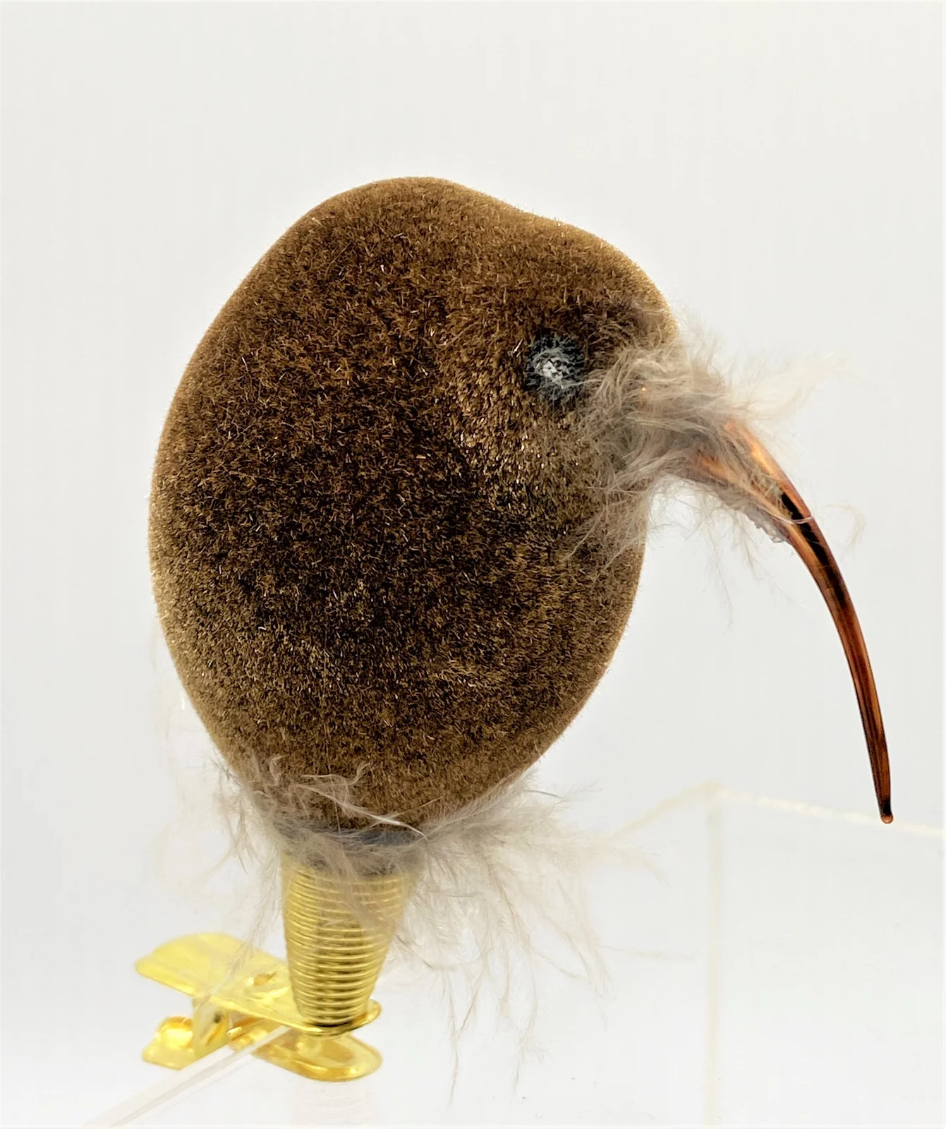 Ornex Flauschiger Kiwi auf Clip