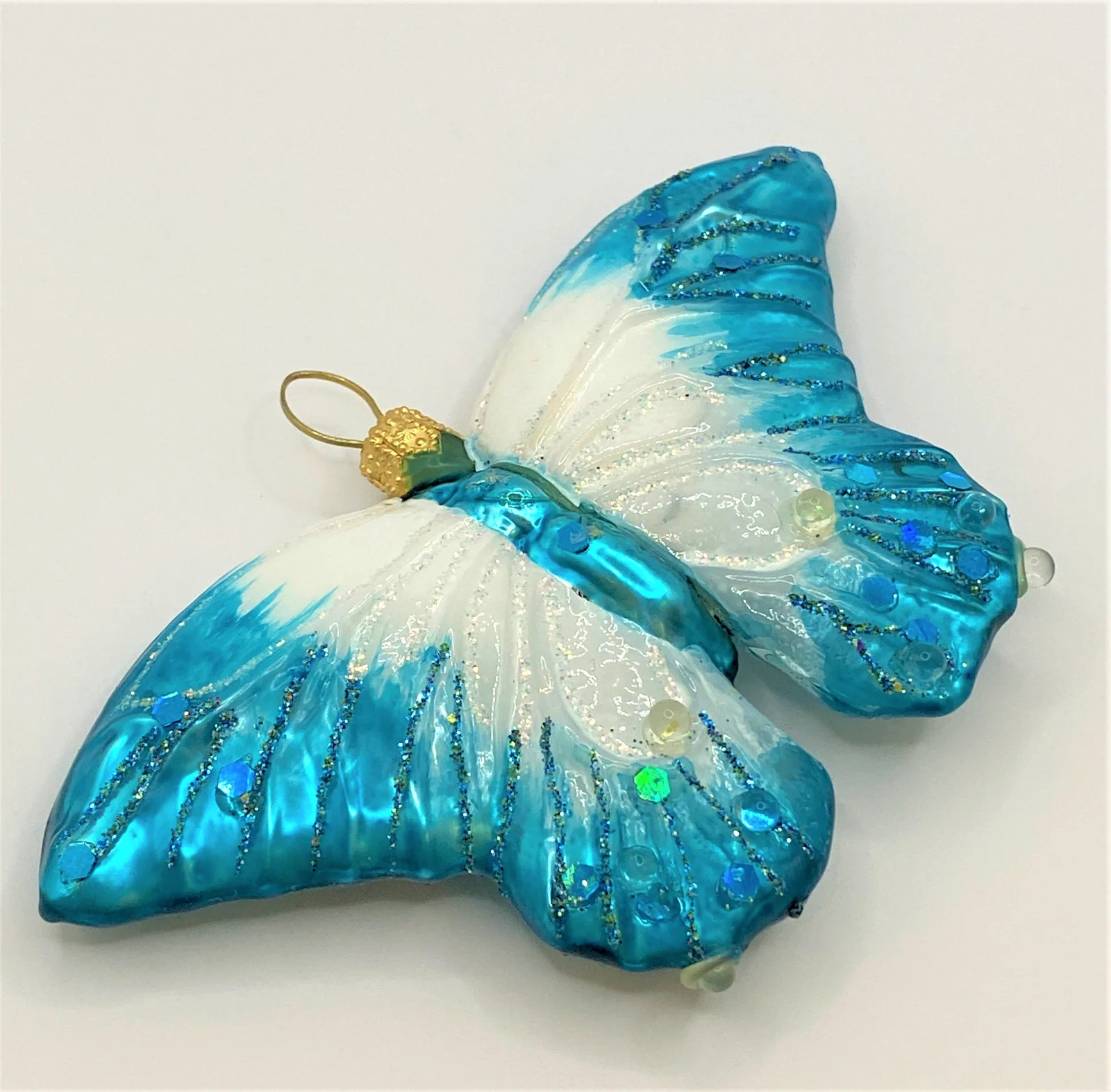 GMC Schmetterling blau weiß