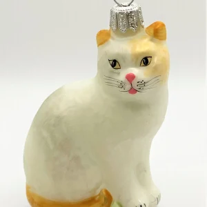 Hanco Weisse Katze mit braunem Schwanz