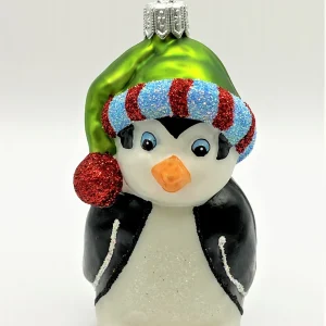 Hanco Pinguin mit lustiger Pudelmütze