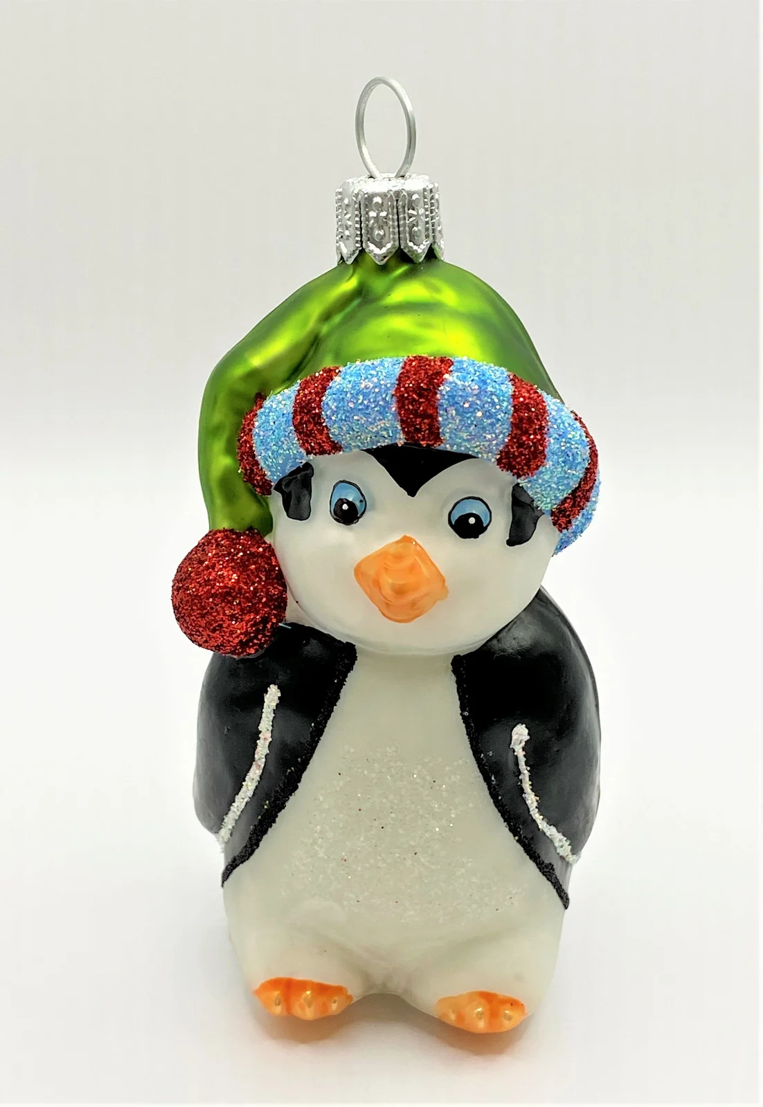 Hanco Pinguin mit lustiger Pudelmütze