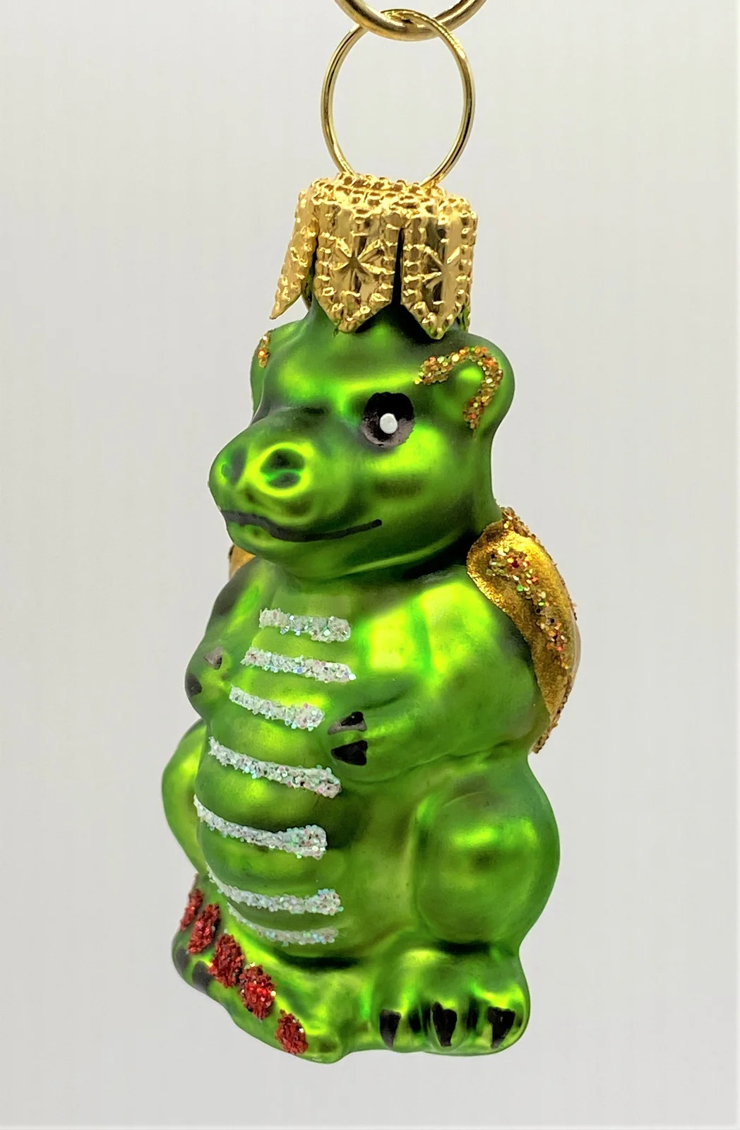 Glaspol Süsser kleiner Drachen