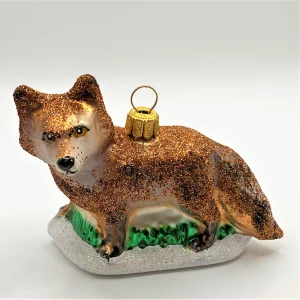 Glaspol Fuchs auf der Pirsch