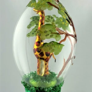 Wiktoria Giraffe in der Savanne