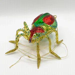 Wiktoria Spinne mit Netz, transparent
