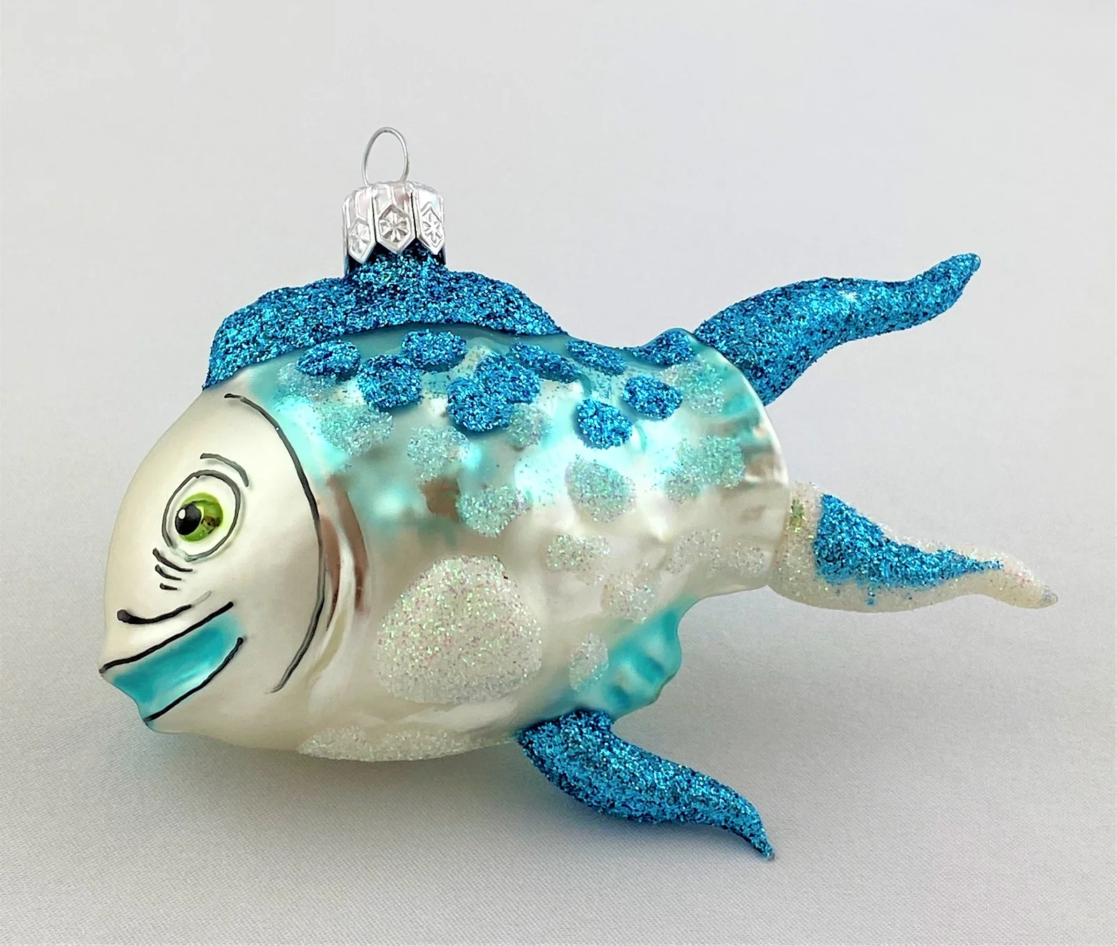 GMC Fröhlicher Fisch mit türkis Flossen