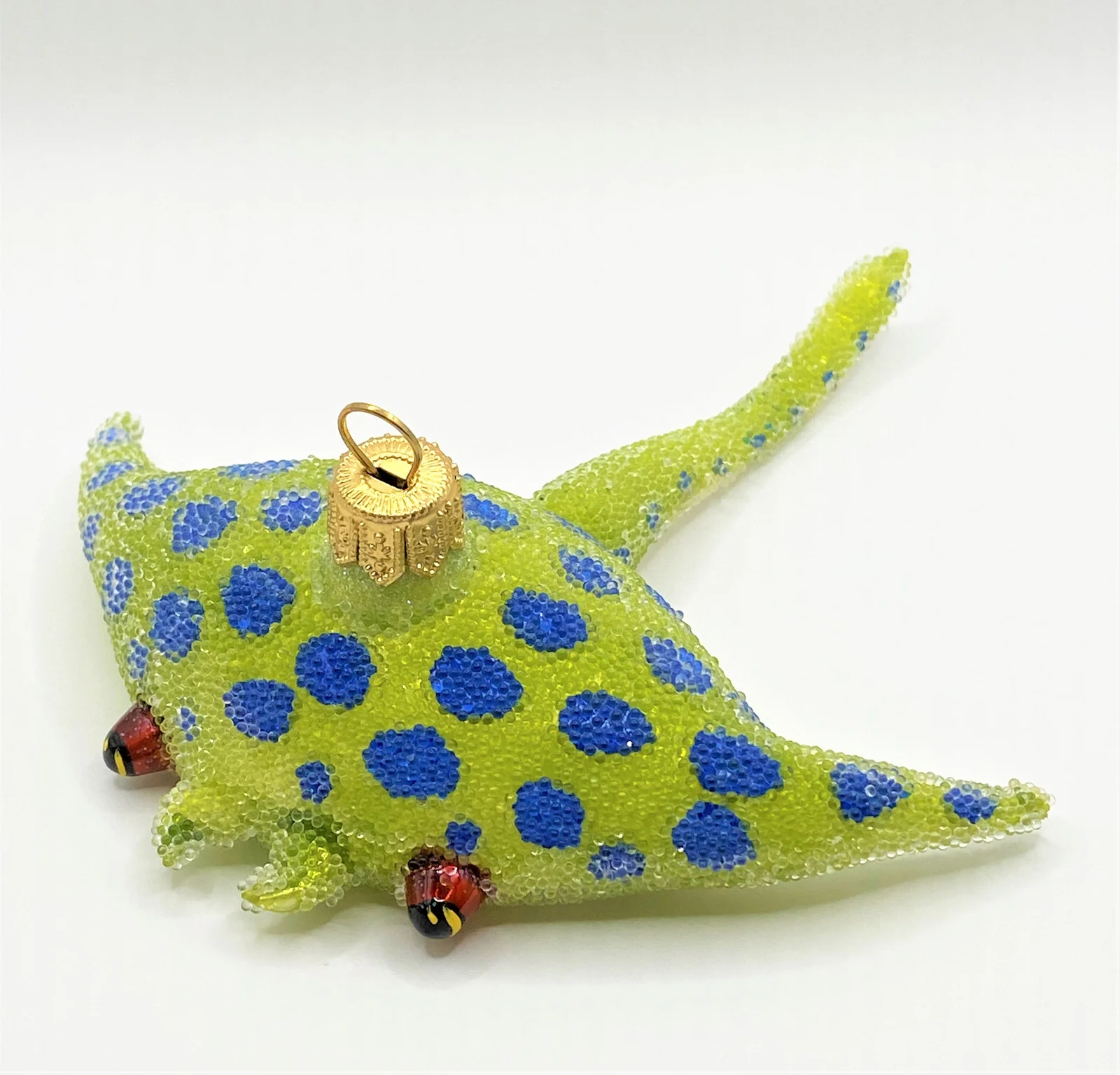 Wiktoria Stingray, Stachelrochen grün blau