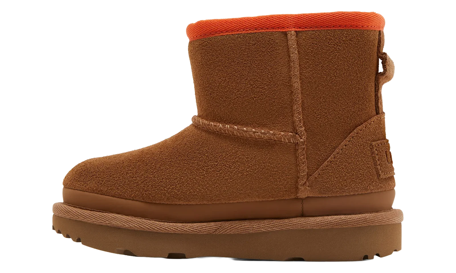 Mini Zipper Tape Logo Boot TD "Chestnut" 1143699T CHE