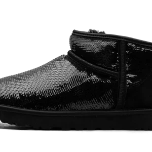 Classic Ultra Mini Boot WMNS "Mirror Ball Black" 1151616 BLK