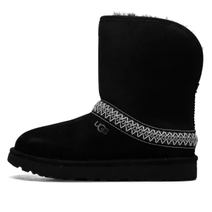 Classic Short Crescent Boot WMNS "Black" 1161770 BLK