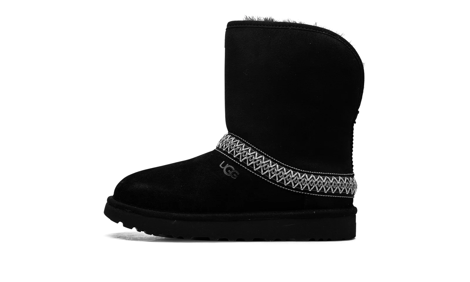 Classic Short Crescent Boot WMNS "Black" 1161770 BLK