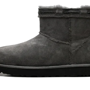Classic Mini Shearling Braid WMNS "Charcoal" 1166751 CHRC