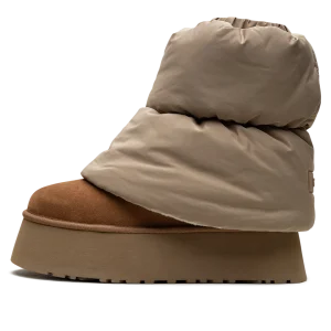 Classic Mini Dipper Puffer Boot WMNS "Amphora Chestnut" 1158275 AHS