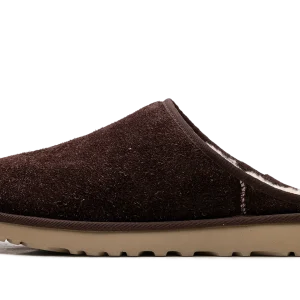 Classic Slip-On Shaggy Suede Slipper "Burnt Cedar" 1153104 BCDR