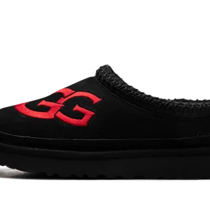 Tasman Logo Slipper "Black / Samba Red" 1112448 BSMR