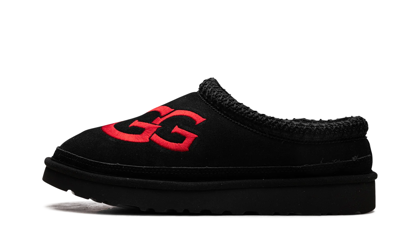 Tasman Logo Slipper "Black / Samba Red" 1112448 BSMR
