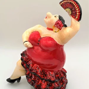 Komozja Dralle Flamenco-Tänzerin, Karikatur, MOSTOWSKI KOMOZJA