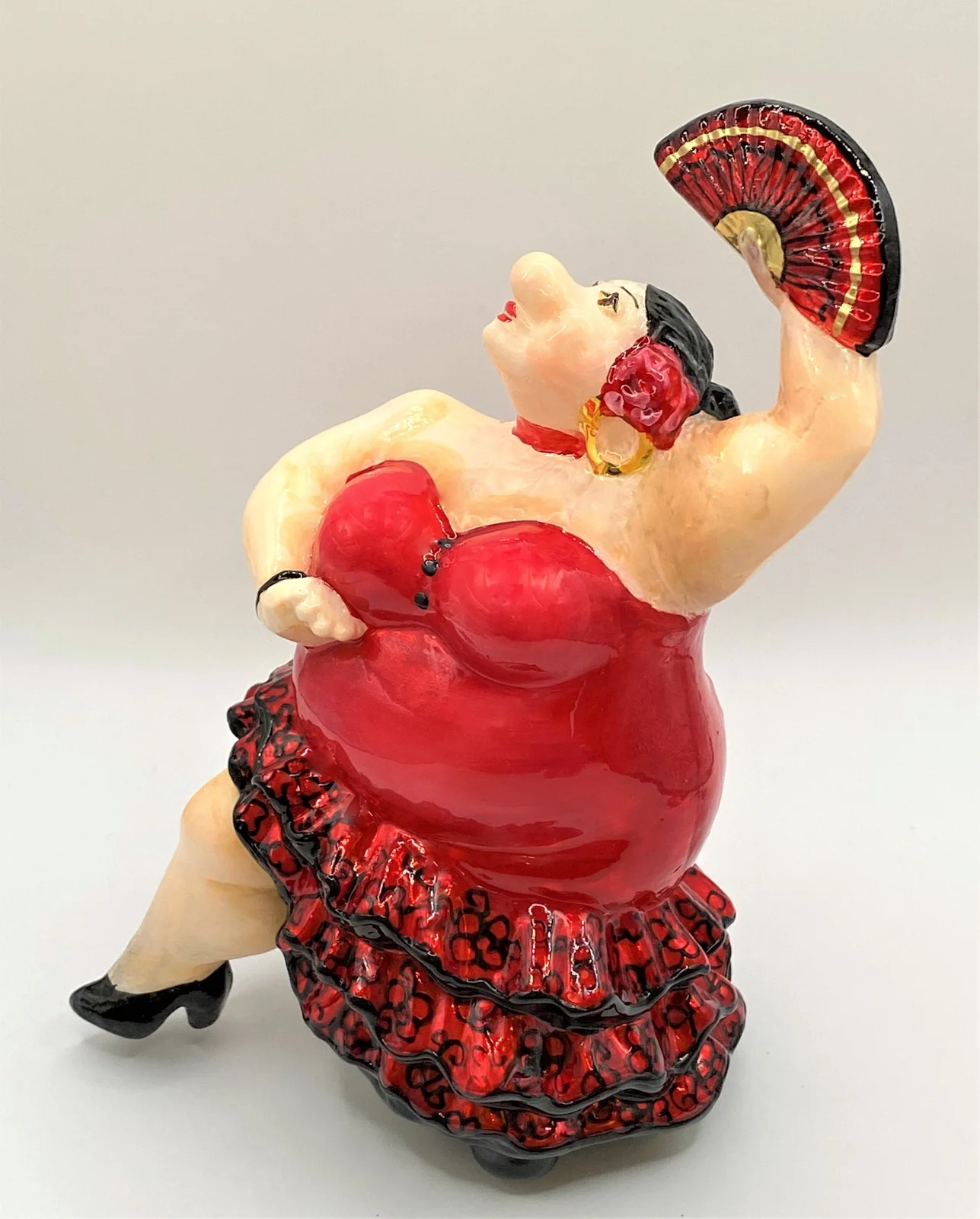 Komozja Dralle Flamenco-Tänzerin, Karikatur, MOSTOWSKI KOMOZJA