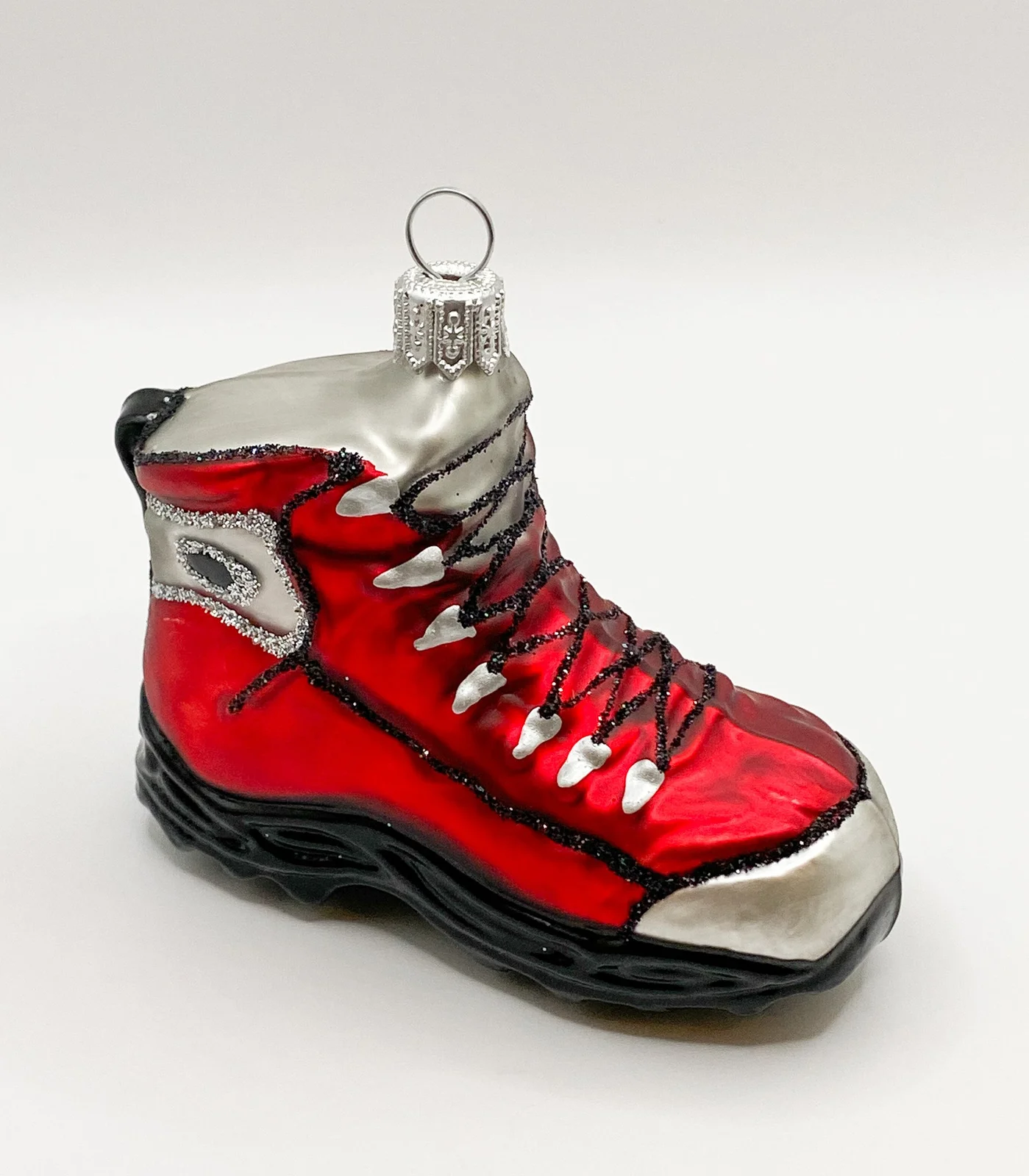 Glaspol Roter Wanderschuh