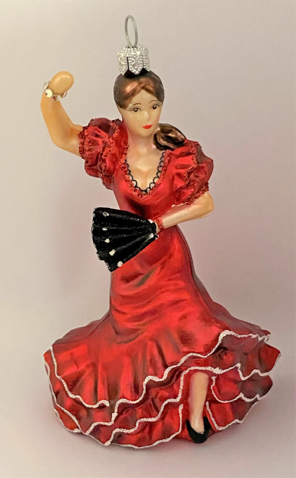 Hanco Flamenco-Tänzerin mit schwarzem Fächer