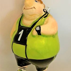 Komozja Marathon-Läufer, Jogger, Karikatur, KOMOZJA MOSTOWSKI