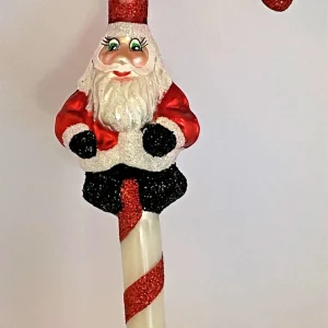 Wiktoria Candy Cane mit Santa Claus