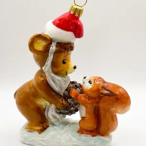 Komozja Der kleine Bär hat sich für das Eichhörnchen als Weihnachtsmann verkleidet, KOMOZJA MOSTOWSKI