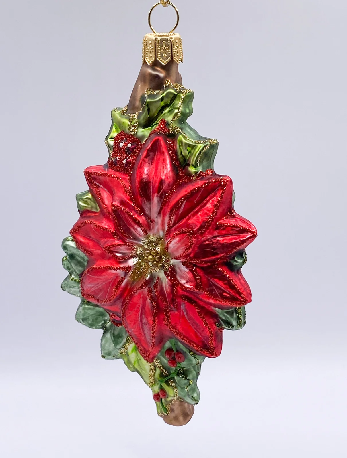 Hanco Weihnachtlicher Blumenstrauss mit Poinsettie