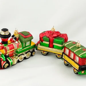 Komozja Weihnachtszug, 3 teiliges Set, KOMOZJA MOSTOWSKI