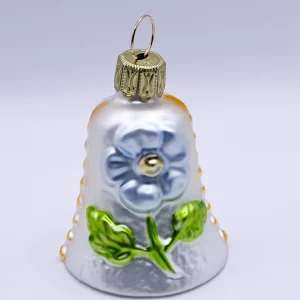 Thüringer Weisses Weihnachts-Glöckchen mit hellblauer Blüte
