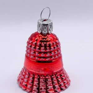 Thüringer Weihnachts-Glöckchen mit Waffelmuster