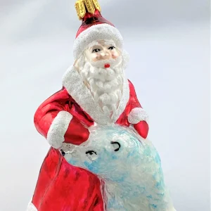 Jumi Weihnachtsmann mit Eisbär