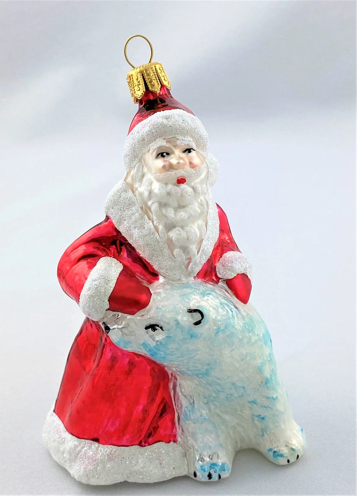 Jumi Weihnachtsmann mit Eisbär