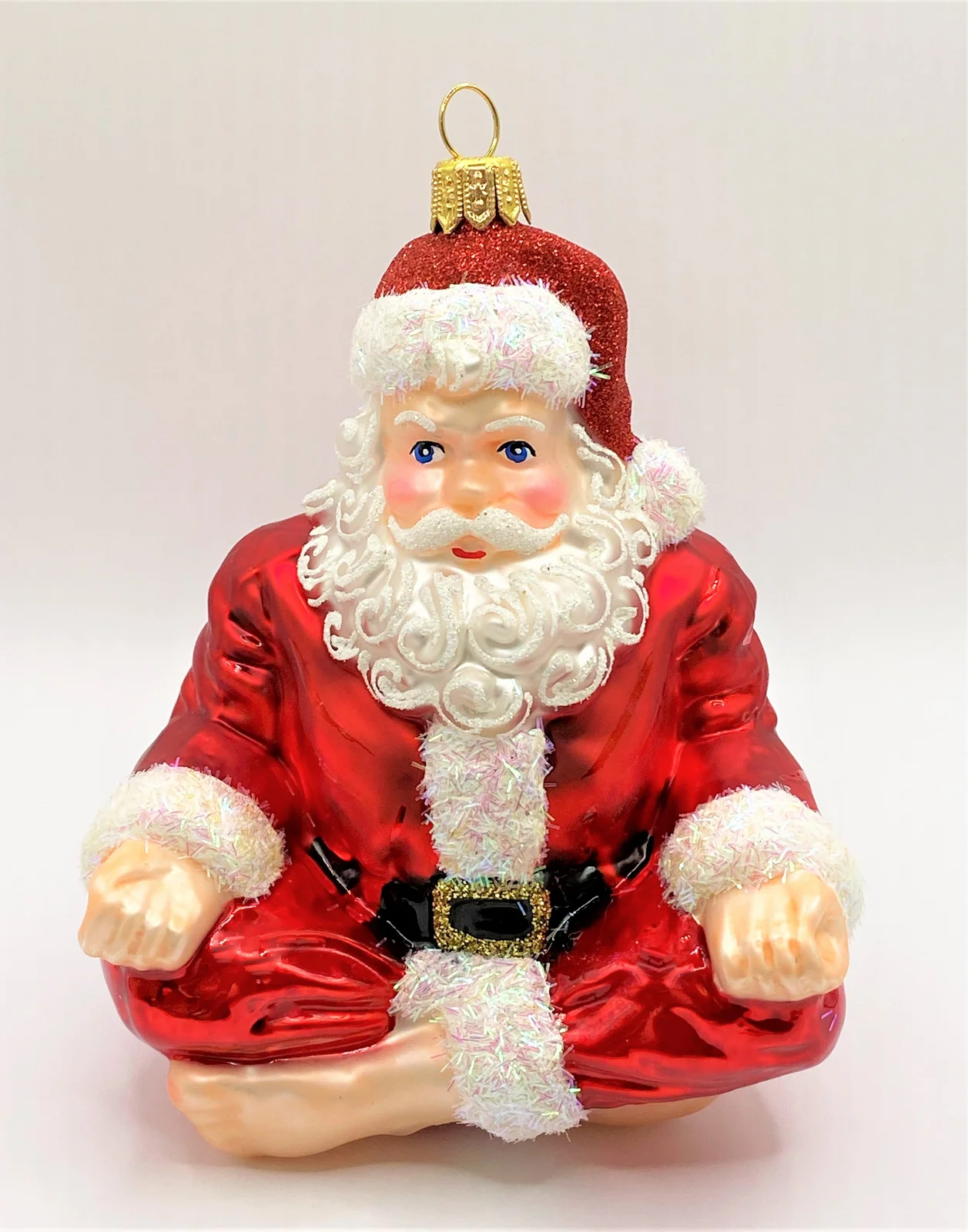 Impuls Santa entspannt sich mit Yoga