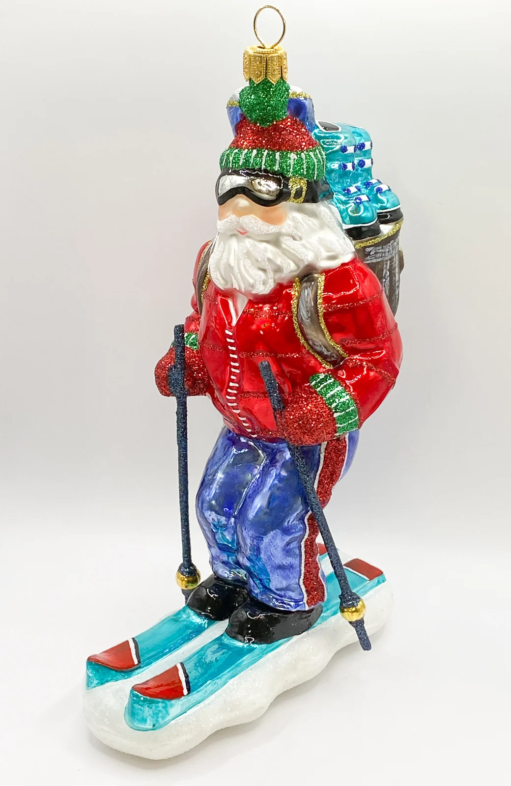 Impuls Santa Claus fährt Ski