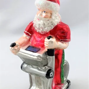 Impuls Santa auf dem Hometrainer
