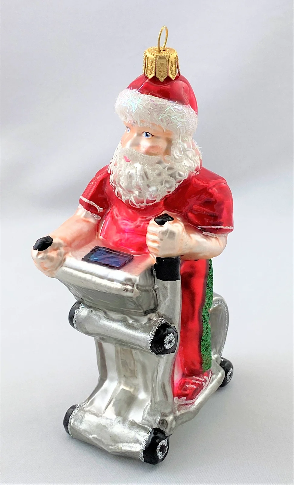 Impuls Santa auf dem Hometrainer
