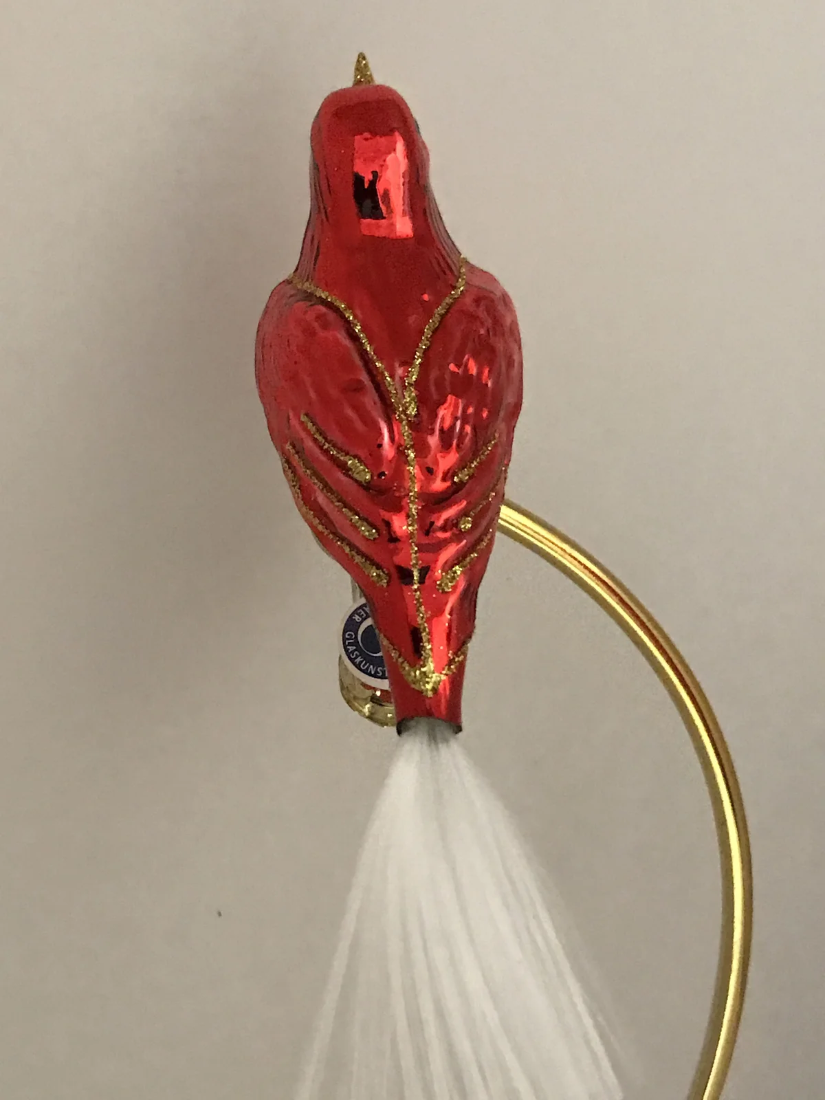 Dummy Roter Vogel, Fiberglas