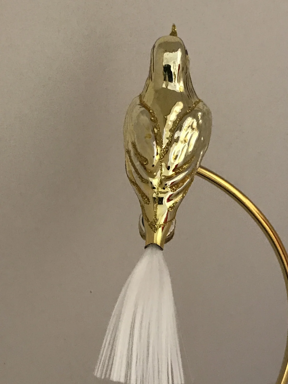 Dummy Goldener Vogel, Fiberglas