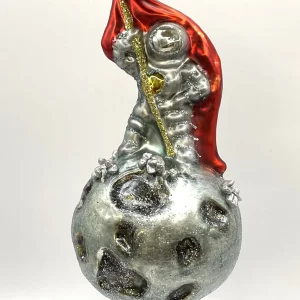 Wiktoria Astronaut auf dem Mond