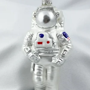 Glaspol Astronaut im Raumanzug