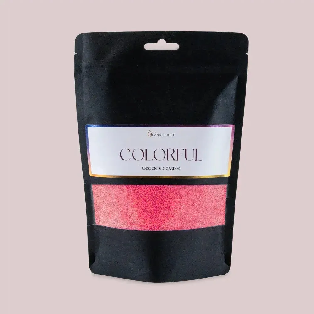 The Candledust Blush Vintage Duftfreie Kerze Sand 330g Nachfüllpack + 5 Dochte