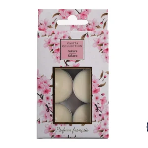 CP INTERNATIONAL Set mit 6 Duft-Teelichtern Sakura
