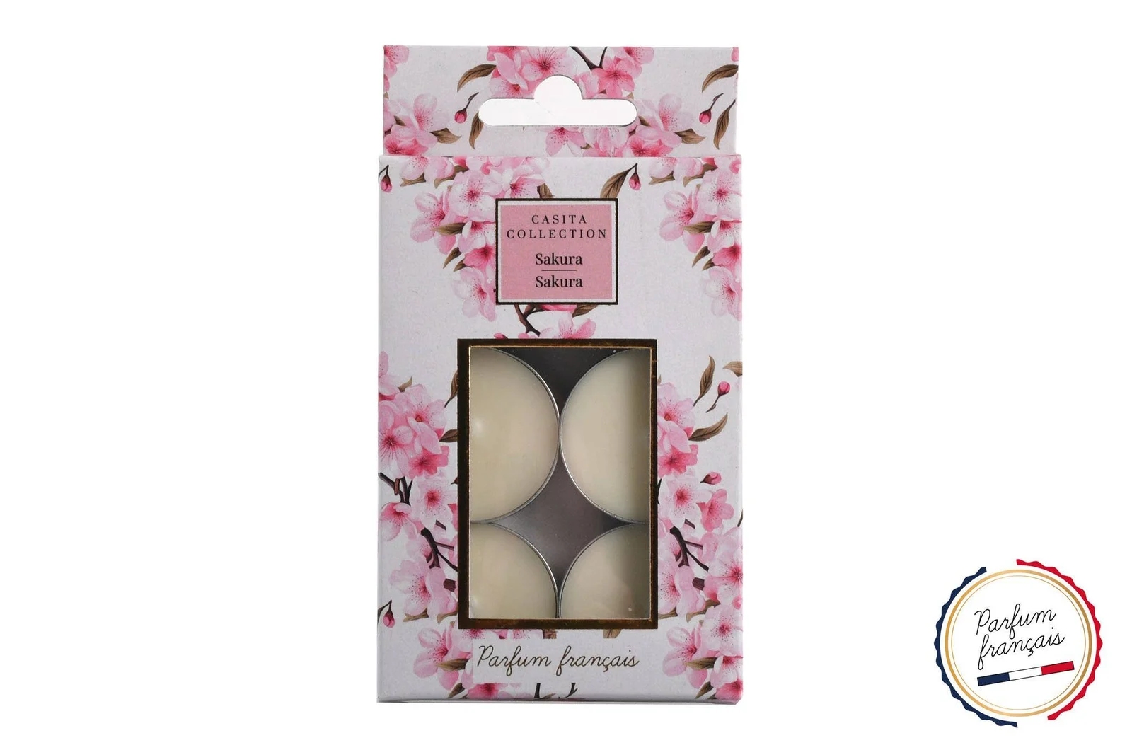 CP INTERNATIONAL Set mit 6 Duft-Teelichtern Sakura