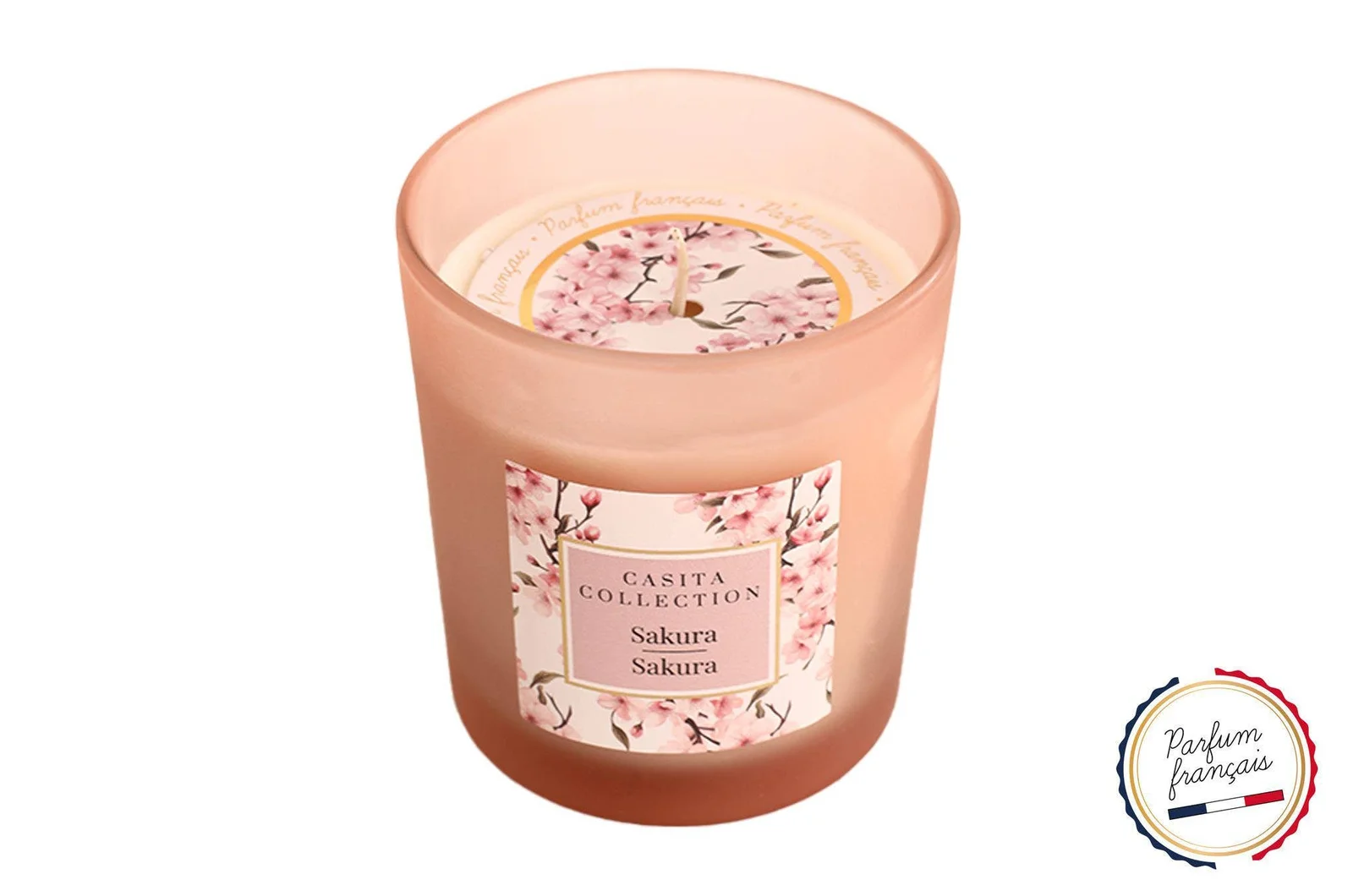 CP INTERNATIONAL Sakura Duftkerze im Glas L