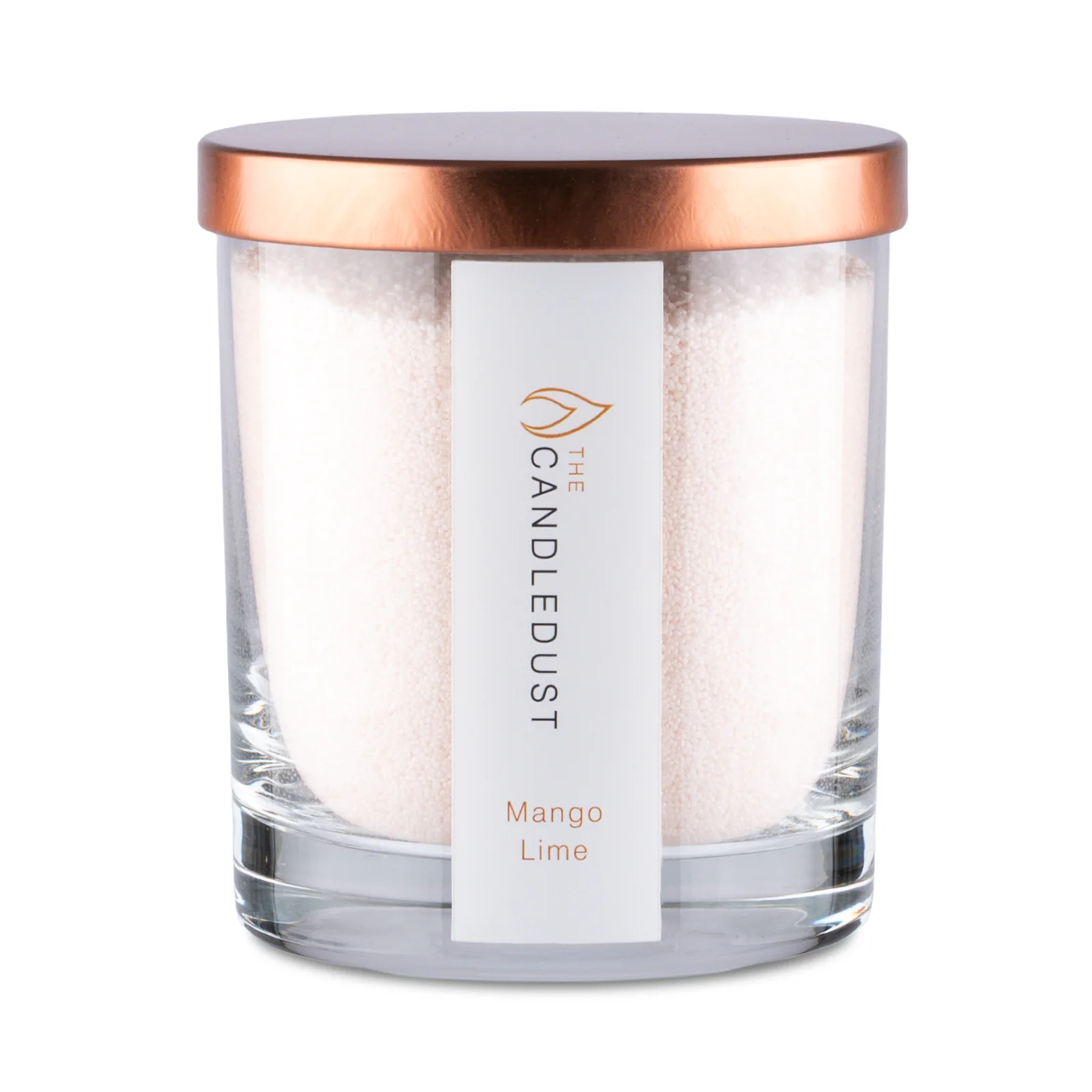 The Candledust Mango-Limetten-Duftkerze Sand 160g